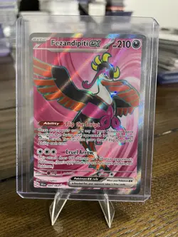Pokemon SV Shrouded Fable Fezandipiti EX Ultra Rare Full Art Card NM 084/064 - Image 1