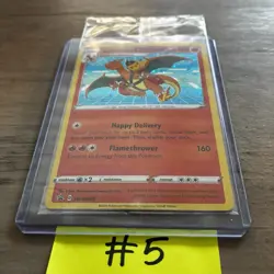 Special Delivery Charizard Pokemon Center Promo Card Holo (SWSH075) - SEALED - Image 2