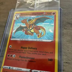 Special Delivery Charizard Pokemon Center Promo Card Holo (SWSH075) - SEALED - Image 4
