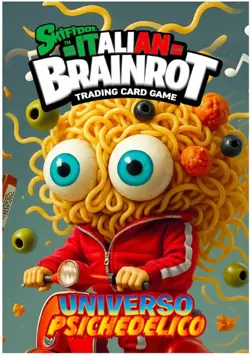 SKIFIDOL ITALIAN BRAINROT Trading Card Game - Album Vuoto Sigillato Sealed Empty - Image 1