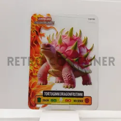 LAMINCARD ITALIAN BRAINROT DIRAMIX Cards 2025 - 118 Tortuginni Dragonfrutinni - Image 1