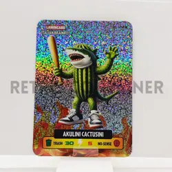 LAMINCARD ITALIAN BRAINROT DIRAMIX Cards 2025 - HOLO 130 Akulini Cactusini - Image 1