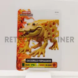 LAMINCARD ITALIAN BRAINROT DIRAMIX Cards 2025 - 93 Coccodrillo Formaggioso - Image 1