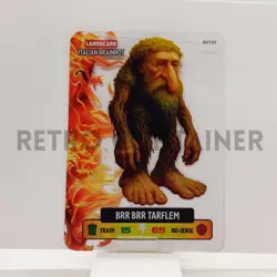 LAMINCARD ITALIAN BRAINROT DIRAMIX Cards 2025 - 60 Brr Brr Tarflem - Image 1