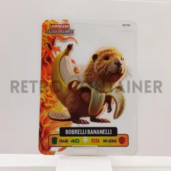 LAMINCARD ITALIAN BRAINROT DIRAMIX Cards 2025 - 48 Bobrelli Bananelli - Image 1