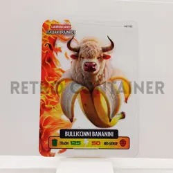 LAMINCARD ITALIAN BRAINROT DIRAMIX Cards 2025 - 46 Bulliccinni Bananini - Image 1
