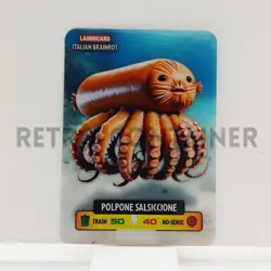 LAMINCARD ITALIAN BRAINROT DIRAMIX Cards 2025 - 33 Polpone Salsiccione - Image 1