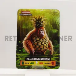 LAMINCARD ITALIAN BRAINROT DIRAMIX Cards 2025 - 85 Orangutini Ananasini - Image 1