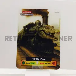 LAMINCARD ITALIAN BRAINROT DIRAMIX Cards 2025 - 126 Tik Tik Boom - Image 1