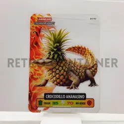 LAMINCARD ITALIAN BRAINROT DIRAMIX Cards 2025 - 64 Crocodillo Ananasino - Image 1