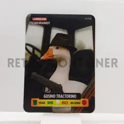 LAMINCARD ITALIAN BRAINROT DIRAMIX Cards 2025 - 54 Gusino Tractorino - Image 1
