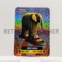 LAMINCARD ITALIAN BRAINROT DIRAMIX Cards 2025 - HOLO 151 Lirili Larila - Image 1