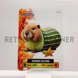 LAMINCARD ITALIAN BRAINROT DIRAMIX Cards 2025 - 25 Bobrini Zucchini - Image 1