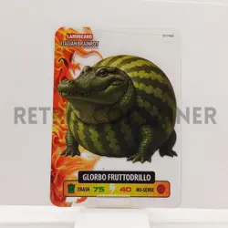 LAMINCARD ITALIAN BRAINROT DIRAMIX Cards 2025 - 37 Glorbo Fruttodrillo - Image 1