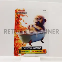 LAMINCARD ITALIAN BRAINROT DIRAMIX Cards 2025 - 99 Cappuccino Babooino - Image 1