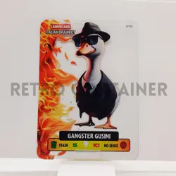 LAMINCARD ITALIAN BRAINROT DIRAMIX Cards 2025 - 5 Gangster Gusini - Image 1