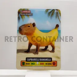 LAMINCARD ITALIAN BRAINROT DIRAMIX Cards 2025 - 147 Capibarelli Bananelli - Image 1