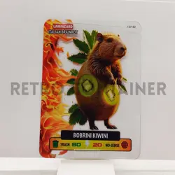 LAMINCARD ITALIAN BRAINROT DIRAMIX Cards 2025 - 12 Bobrini Kiwini - Image 1