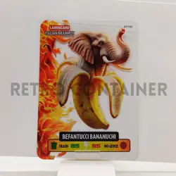 LAMINCARD ITALIAN BRAINROT DIRAMIX Cards 2025 - 87 Befantucci Bananuchi - Image 1