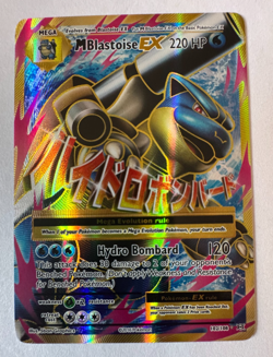 2016 Pokemon XY Evolutions M Blastoise EX Ultra Rare FA #102/108 - Image 1