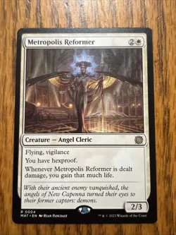 Metropolis Reformer March of the Machine: The Aftermath Regular Mtg White Rare - Image 1