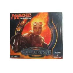 Magic the Gathering 2014 Core Set Fat Pack 9 Booster Pack Factory Sealed MTG - Image 1