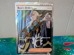 Pokemon Boss's Orders Full Art 248/193 Sv02: Paldea Evolved NM - Image 1