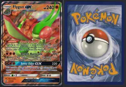 Flygon GX 110/236 Holo Rare GX Cosmic Eclipse Pokemon NM - Image 3