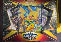 Pokemon TCG Shining Fates Pikachu V Box - SEALED - BRAND NEW - Image 1