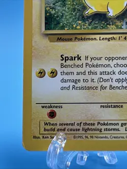 Pikachu #60/64 - 1999 Fossil Set - Non-Holo - Vintage WOTC Pokemon - Image 5