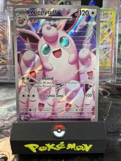 Wigglytuff - 105/094 - TCG Pokemon Phantasmal Flames - Illustration Rare NM - Image 2