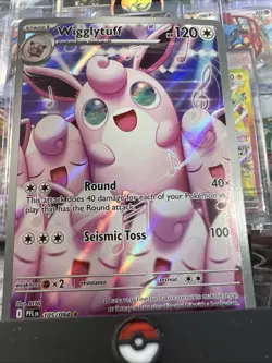 Wigglytuff - 105/094 - TCG Pokemon Phantasmal Flames - Illustration Rare NM - Image 5