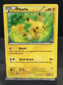 PIKACHU 26/83 GENERATIONS NON HOLO POKEMON TCG LP 003 - Image 1