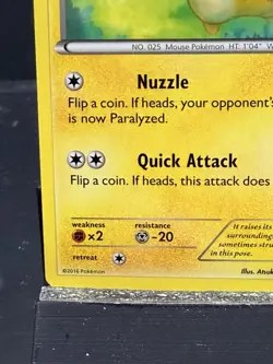 PIKACHU 26/83 GENERATIONS NON HOLO POKEMON TCG LP 003 - Image 5