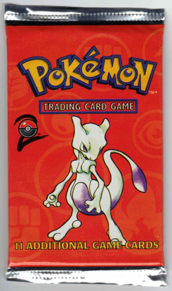 Pokemon Base Set 2 WOTC Booster Pack New Sealed Mewtwo Art - Image 1