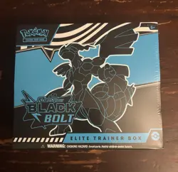 Pokemon TCG Scarlet & Violet: Black Bolt - Elite Trainer Box ETB -New and SEALED - Image 1