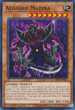 Alghoul Mazera - DIFO-EN014 - Common 1st Ed NM Yugioh - Image 1
