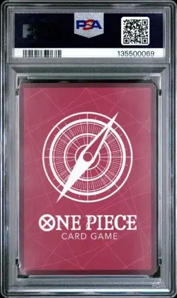 2022 ONE PIECE OP01-ROMANCE DAWN 003 MONKEY D. LUFFY PRE ERRATA PSA 10 GEM MINT - Image 2