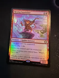 Hexing Squelcher Lorwyn Eclipsed Foil - Image 1