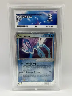 Suicune 2004 EX 94/95 Team Magma Vs Team Aqua Holo Rare Pokemon TCG ACE 3 GOOD - Image 2