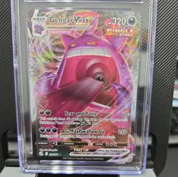 Pokemon Gengar VMAX Fusion Strike Full Art #157 CGC 10 Pristine - Image 2