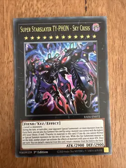 Super Starslayer TY-PHON - Sky Crisis [RA04-EN072] Ultra Rare Near Mint 1st Edi - Image 1