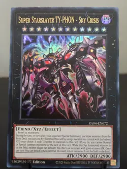 Super Starslayer TY-PHON - Sky Crisis (UR) RA04-EN072 Ultra Rare NM - Image 1
