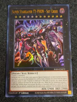 Super Starslayer TY-PHON - Sky Crisis (UR) RA04-EN072 Ultra Rare NM - Image 1