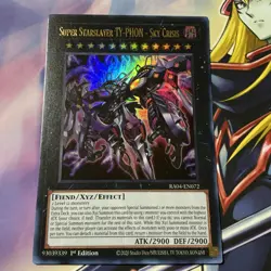 Super Starslayer TY - PHON Sky Crisis *ULTRA RARE* (RA04 - EN072) 1st Edition - Image 1