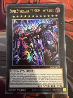 Super Starslayer Ty-Phon - Sky Crisis RA04-EN072 Ultra Rare 1st Edition - Image 1
