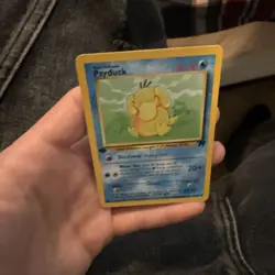 Pokemon TCG Team Rocket #65/82 Psyduck 1st Edition Card - Image 3