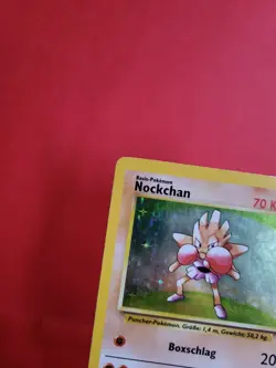 Pokemon Karte/card - Nockchan Hitmonchan 7/102 - Base Set - Holo - Excellent+ - Image 2