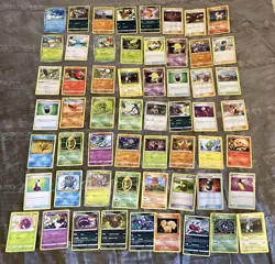 POKEMON Lot #14 Trading Card Lot of 50 Cards FREE SHIPPING - Image 1
