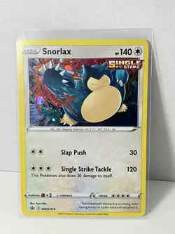 Snorlax - Promo SWSH: Sword & Shield Promo Cards SWSH119 Colorless Holo Pokemon - Image 1